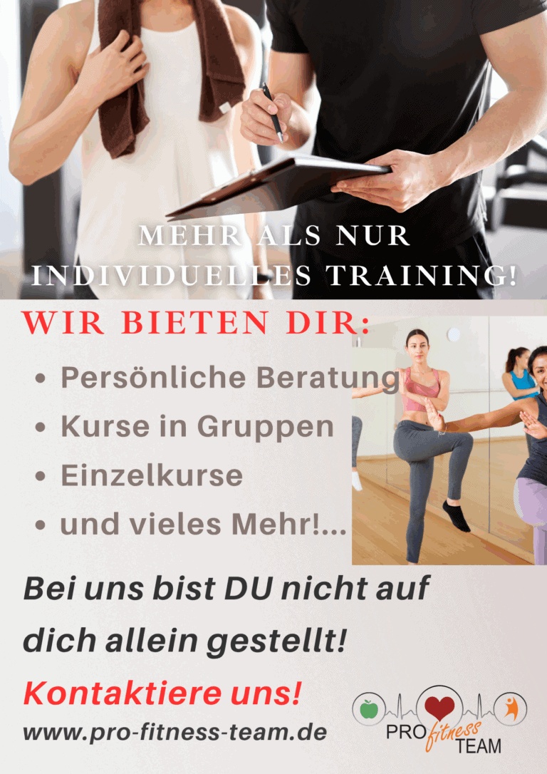 Pro Fitness Team Guben - Individuelles Training
